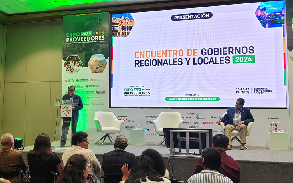 Encuentro de Gobiernos Regionales y Locales 2024.