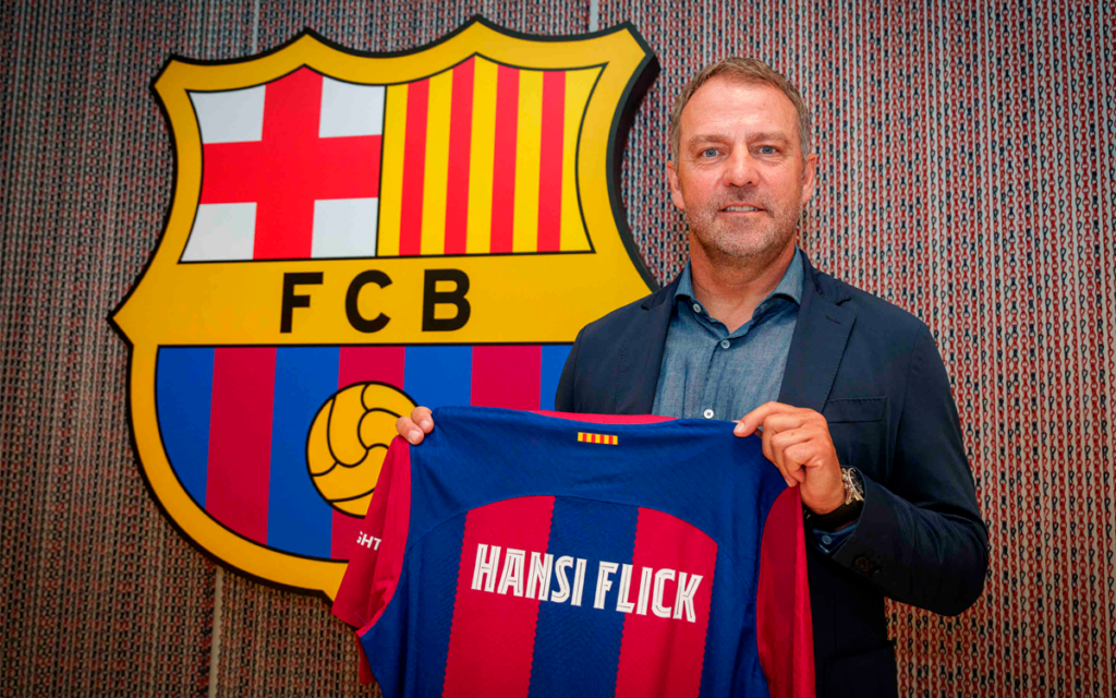 Hansi Flick es nuevo entrenador del Barcelona.