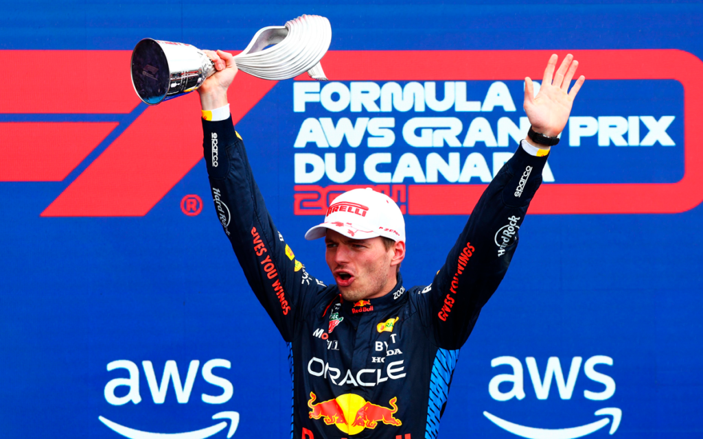 Verstappen ganó al GP de Canadá y aumenta la ventaja en el campeonato