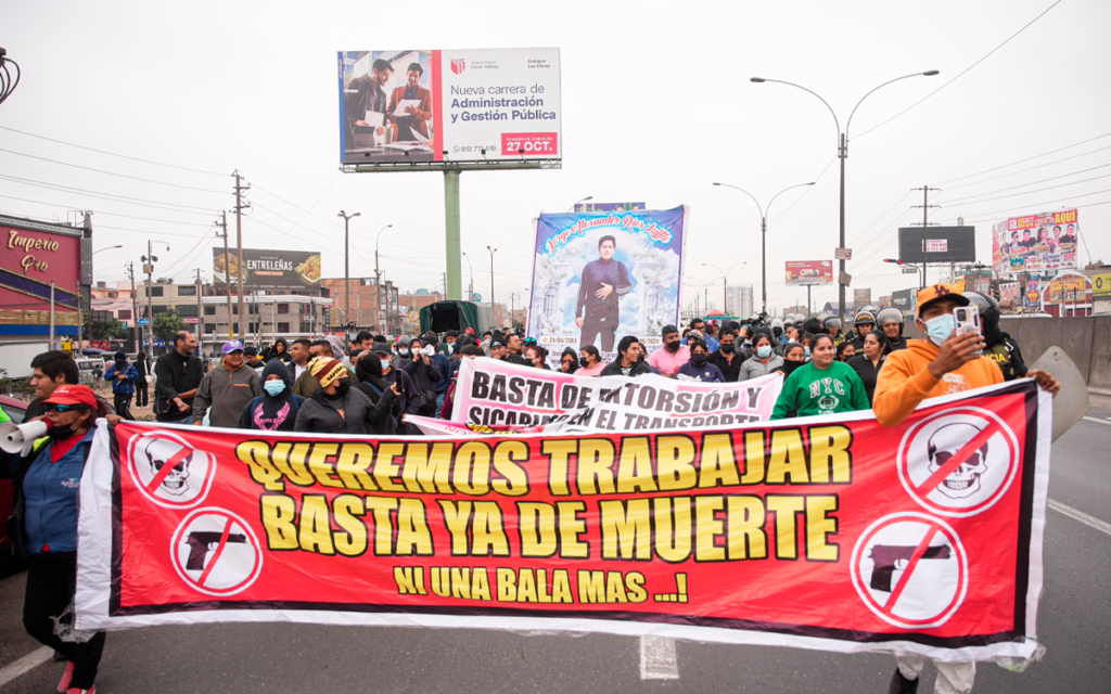 Paro de transportistas